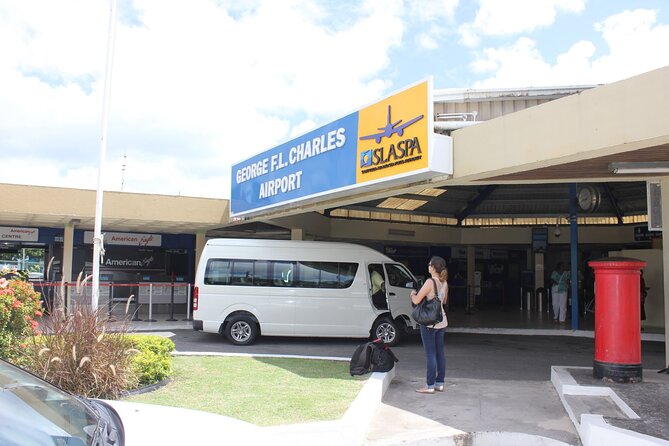 St Lucia Private Round Trip Airport Transfer GFL Charles Airport - Luggage Offloading and Getting Settled at Your Destination