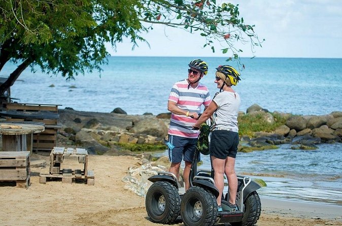 St Lucia Rodney Bay Village Segway Adventure - Rodney Bay stops and the first big viewpoint moments