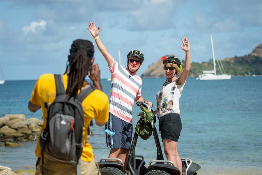 St. Lucia: Rodney Bay Village Segway - Rodney Bay Village Glide: Training Turns to Real Terrain