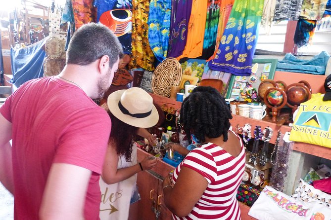 St Lucia Rum Tasting and Tour - Castries Market: spices, fruit, and practical souvenir time