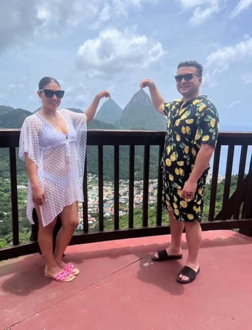 St Lucia Sulphur Springs Drive- in Volcano Tour & Waterfall - Private Jeep, Private Pace, Real Local Guide Energy