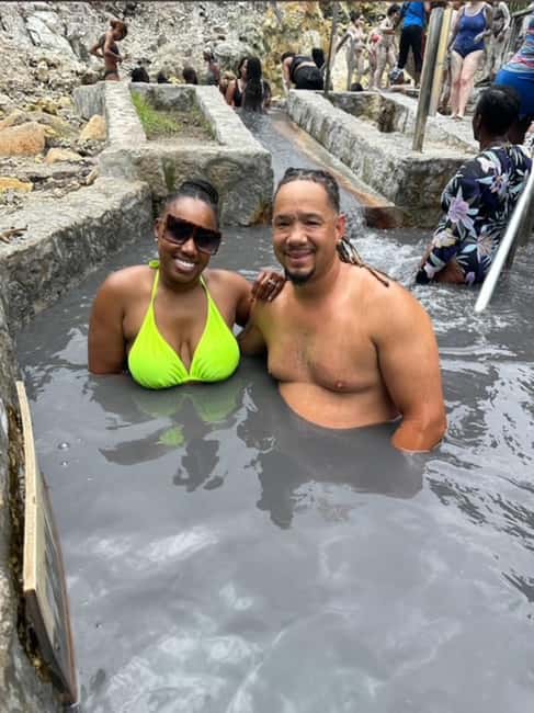 St Lucia Sulphur Springs Drive- in Volcano Tour & Waterfall - The Bakery Break, Refreshments, and a Small Chance to Shop