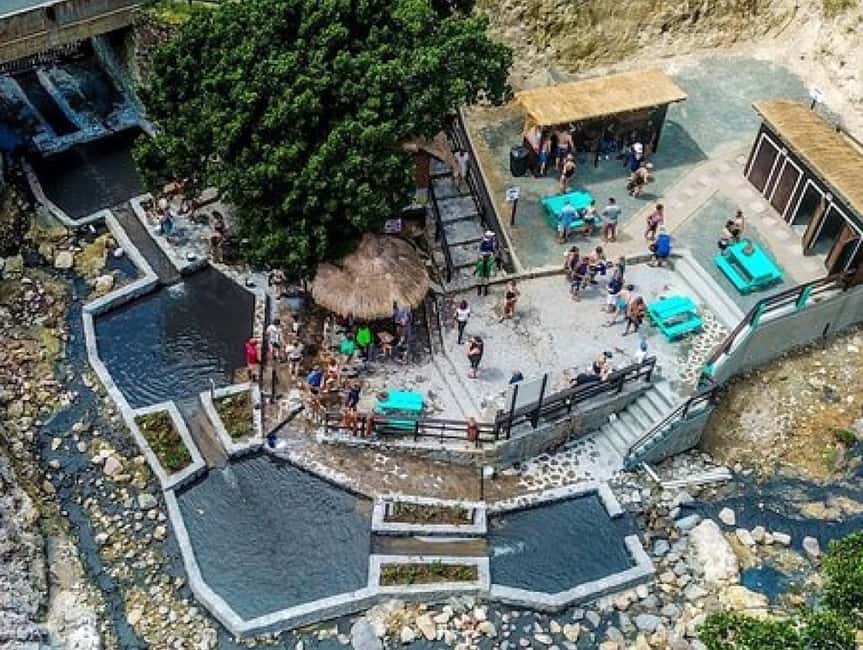 St. Lucia: Sulphur Springs Mud Bath and Toraille Waterfall - Hot tub moments and the do-it-yourself mud routine