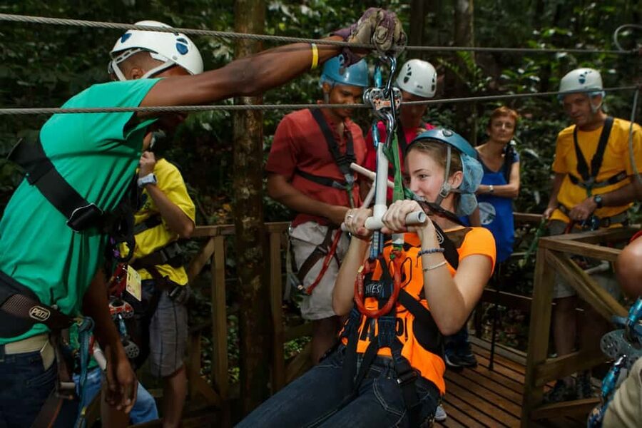 St Lucia Ultimate 3 Package: Aerial Tram Zip Line & Hiking - After the Flights: Walking Back and What You’ll See From the Tram