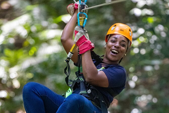 St. Lucia Zip line, Aerial Tram and Hiking tour Ultimate 3 - Guides and the vibe: funny, calm, and focused on safety