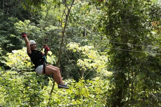 Triple Adventure - Jeep Safari - Jeep Safari first, then the treetops, then the falls